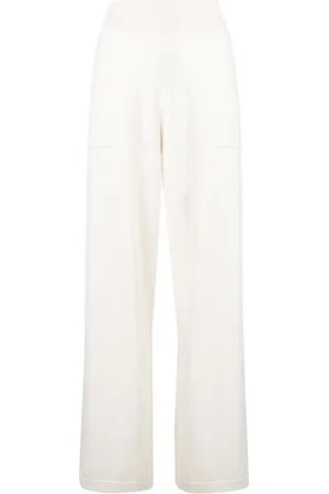 Barrie Flared knitted trousers