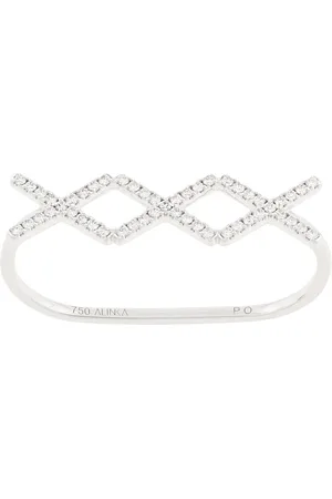 ALINKA 18kt white gold KATIA TRIO diamond ring