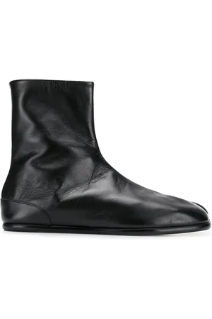 Maison Margiela Tabi leather ankle boots