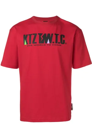 KTZ Mountain letter T-shirt