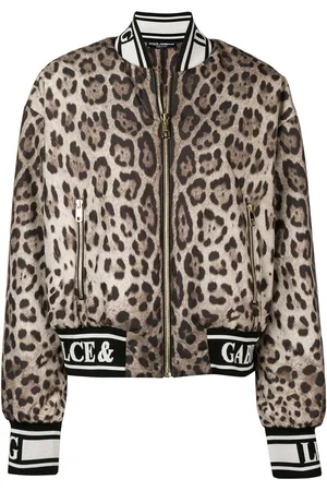Dolce & Gabbana Leopard-print bomber jacket