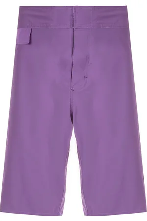 AMIR SLAMA Plain swim shorts