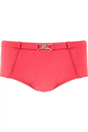 AMIR SLAMA Belt detail swim trunks