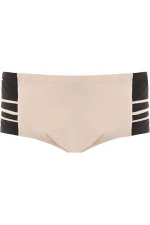 AMIR SLAMA Panelled swim trunks