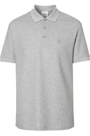 Burberry Monogram Motif Cotton Piqu?? Polo Shirt