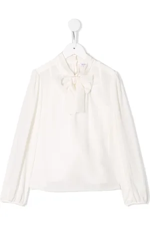 Dolce & Gabbana Pussy-bow crepe-de-chine blouse