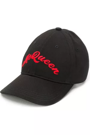 Alexander McQueen Embroidered signature baseball hat