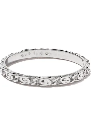 WOUTERS & HENDRIX 18kt white gold Snail Diamond Chain ring