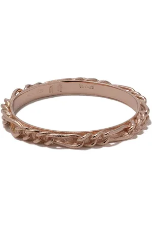 WOUTERS & HENDRIX 18kt rose gold Figaro Chain ring
