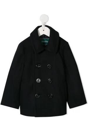 Familiar Classic double-breasted coat