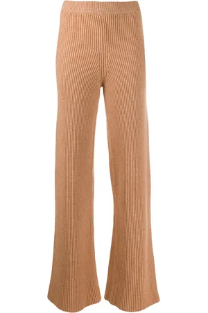 Cashmere In Love Ribbed flared Cortina trousers