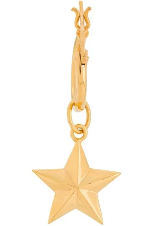 TRUE ROCKS Star hoop earring