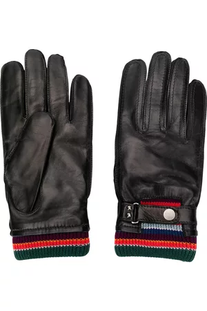 Paul Smith Homem Luvas - Stripe detailed driving gloves