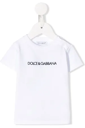 Dolce & Gabbana Logo-embroidered cotton T-shirt