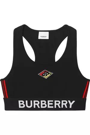 Burberry check-pattern Knitted Bralette Bra - Farfetch