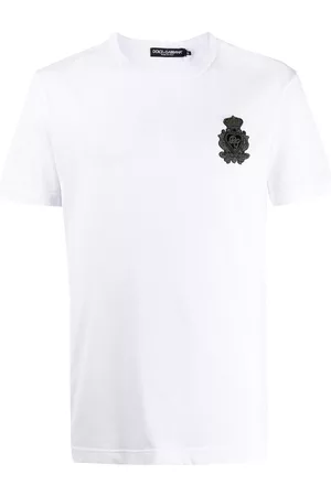Dolce & Gabbana Crest logo-patch T-shirt