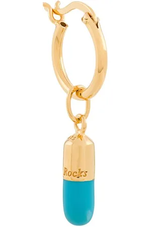TRUE ROCKS Pill hoop earring