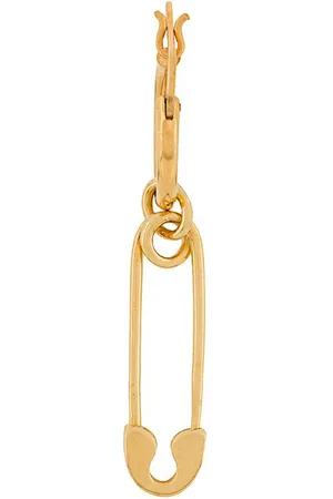 TRUE ROCKS Safety hoop earrings
