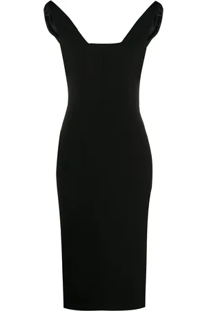 Dolce & Gabbana Sleeveless wool midi dress