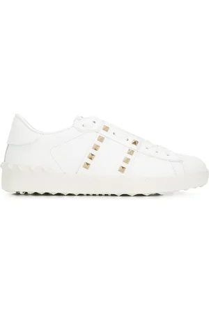 VALENTINO GARAVANI Rockstud Untitled leather sneakers