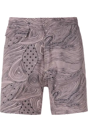 AMIR SLAMA Marajoara tactel swim shorts