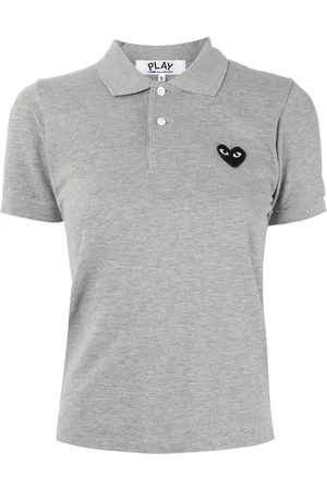 Comme des Garçons Logo embroidered polo shirt