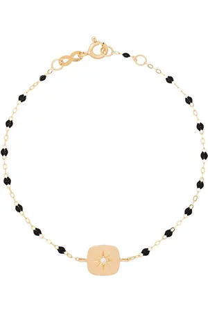 GIGI CLOZEAU 18kt Miss Gigi diamond beaded bracelet