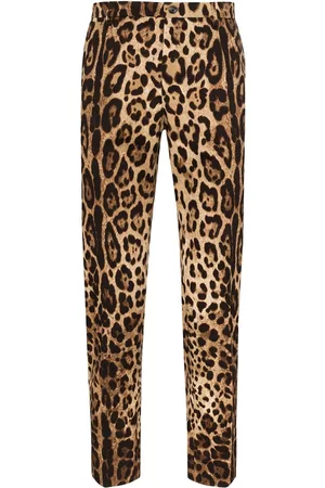 Dolce & Gabbana Leopard-print trousers