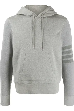 Thom Browne 4-Bar loopback hoodie
