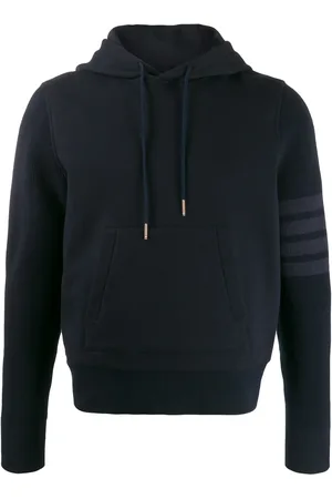 Thom Browne 4-Bar loopback hoodie