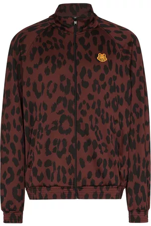 Kenzo Leopard print track jacket