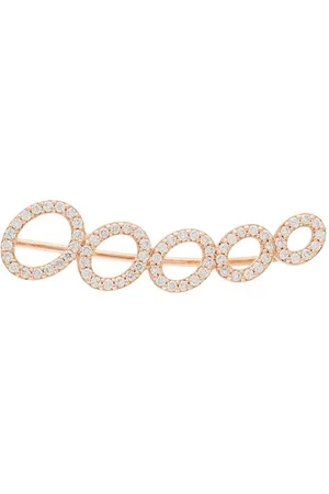 ALINKA 18kt rose CLOUD diamond left ear cuff