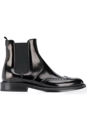 Saint Laurent Mulher Botins - Army chelsea boots