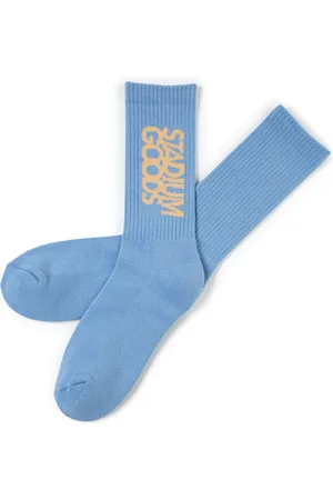Stadium Goods Logo " And Cream" crew socks