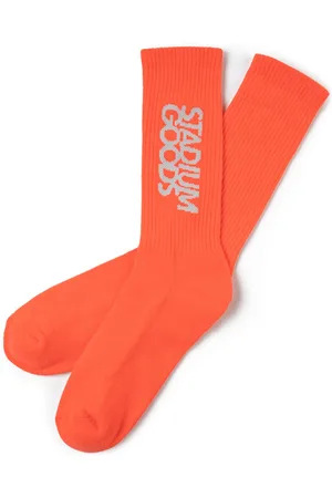 Stadium Goods Logo "Infrared" crew socks
