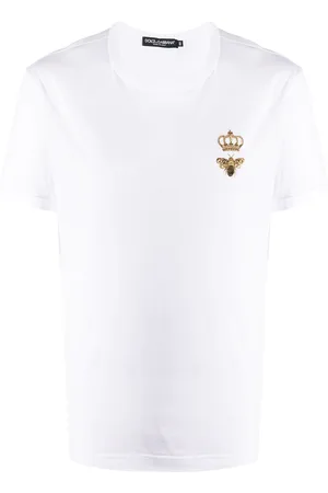 Dolce & Gabbana Embroidered cotton T-shirt