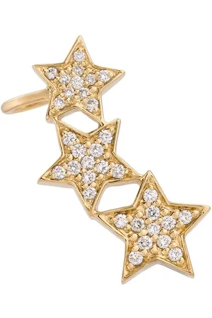 ALINKA STASIA Triple Star diamond right ear cuff