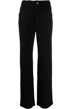 Barrie Wide-leg knitted trousers
