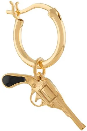 TRUE ROCKS Pistol hoop earring