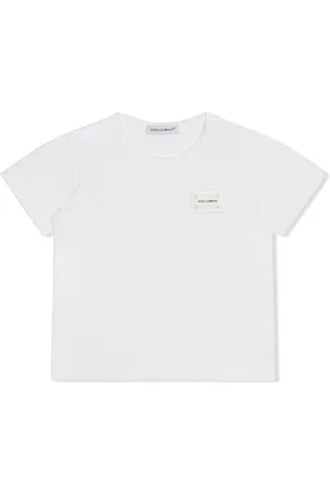 Dolce & Gabbana Logo-tag cotton T-shirt