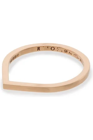 Repossi 18kt rose gold thin band ring