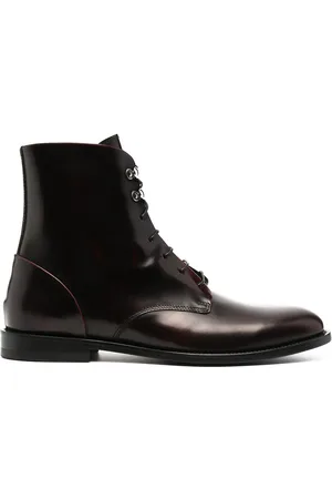 Scarosso Eva lace-up leather boots