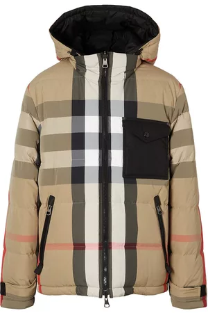 Burberry Reversible check puffer jacket