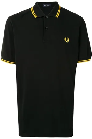 Fred Perry Stripe-trim logo polo shirt