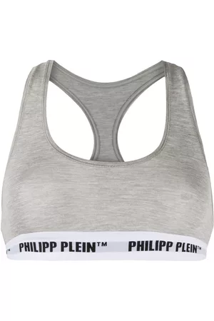 Philipp Plein Senhora Soutiens de Desporto - Logo band sports bra