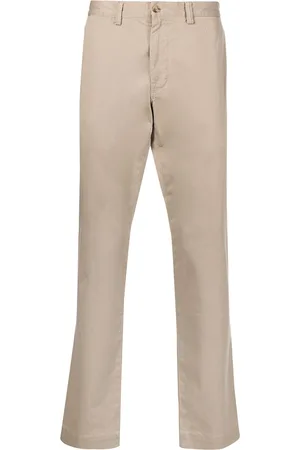 Ralph Lauren Logo-patch straight-leg trousers