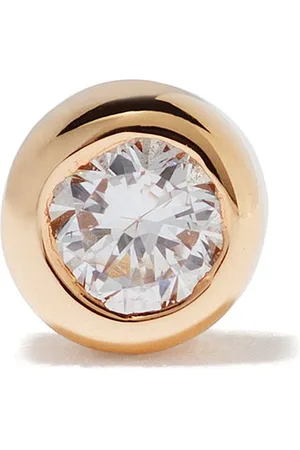 Maria Black 14kt yellow Big Dot diamond stud