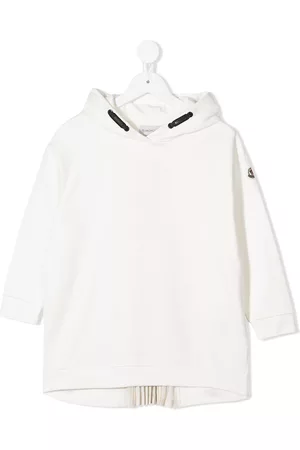 Moncler Menina Sweatshirts - Pleated sweatshirt dress