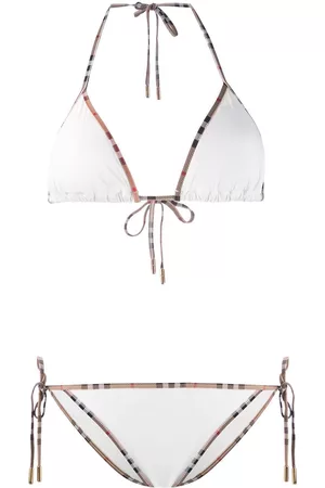 Burberry Vintage Check-trim bikini