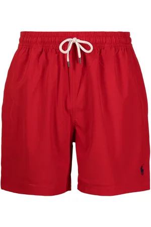 Ralph Lauren Logo-embroidered swim shorts